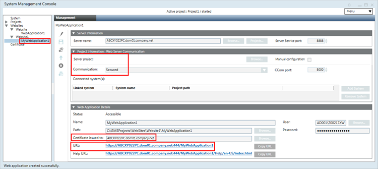 Web Application Configuration on Remote Web Server (IIS)