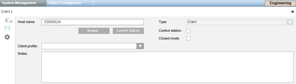 Stations: Client Settings